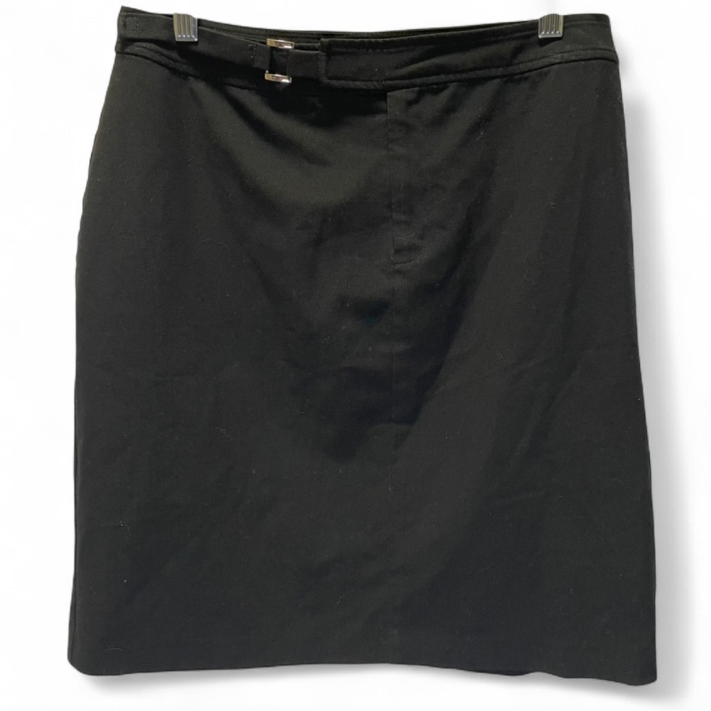 Bicé Black Pencil Skirt Women's Size 10 Knee lengths Professional Office Formal